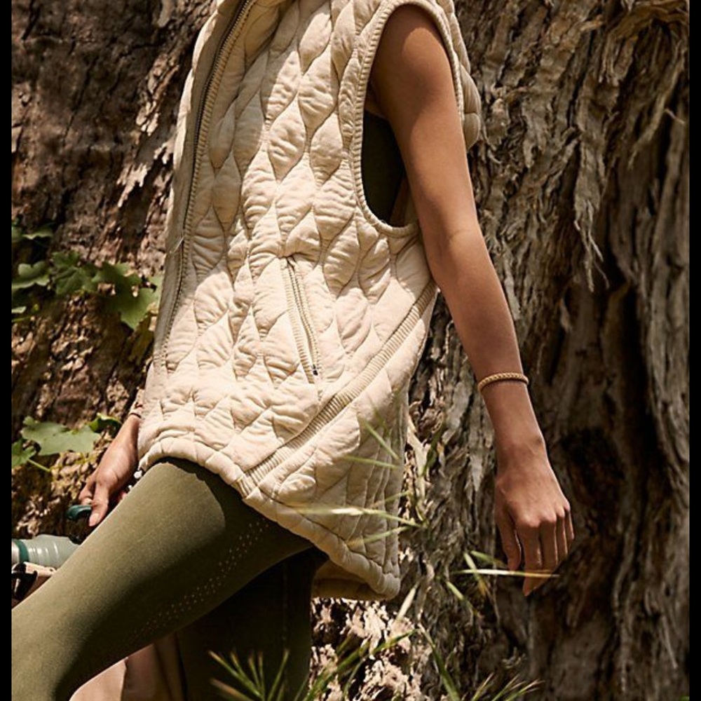 Free People dream big quilted vest